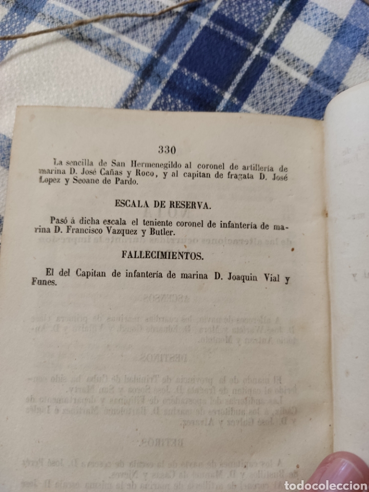 Libros antiguos: 1863 estado general de la armada madrid - Foto 9