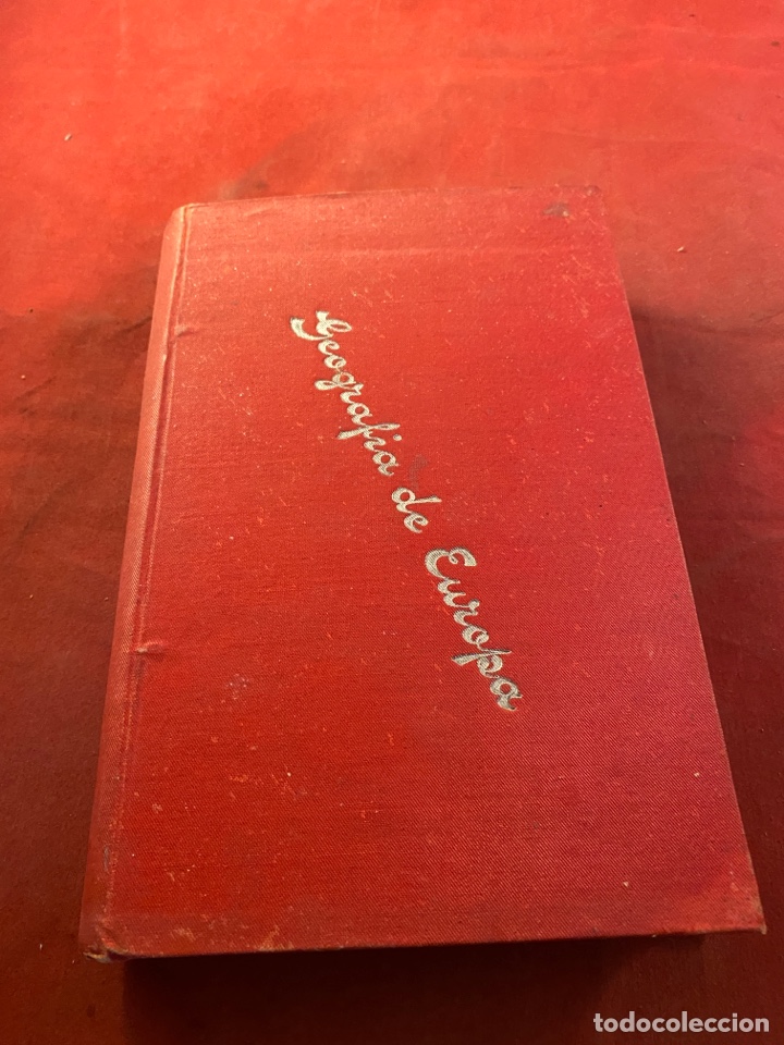 Libri antichi: GEOGRAF&Iacute;A GENERAL Y DE EUROPA 1911