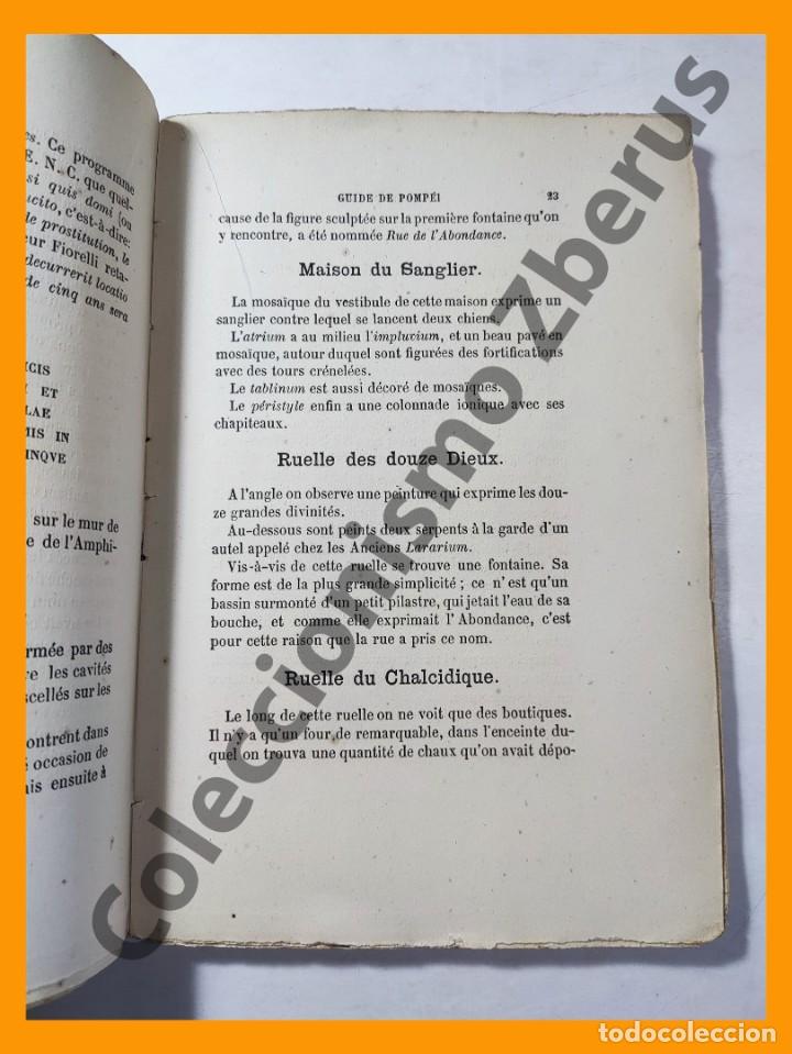 Libros antiguos: GUIDE De Pompei - Foto 2