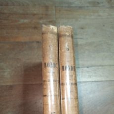 Libros antiguos: OBRA EN DOS TOMOS HISTORIA ESPAÑA, LE MONDE, PARIS, 1856, ESPLÉNDIDO ESTADO. Lote 349570784