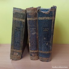 Libros antiguos: LOTE 3 TOMOS LIBROS ANTIGUOS OBRA COMPLETA VUELTA POR ESPAÑA SOCIEDAD LITERATOS 1872