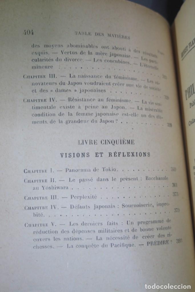 Libros antiguos: 1909.- Le Japon moderne. Son &eacute;volution. NAUDEAU - Foto 6