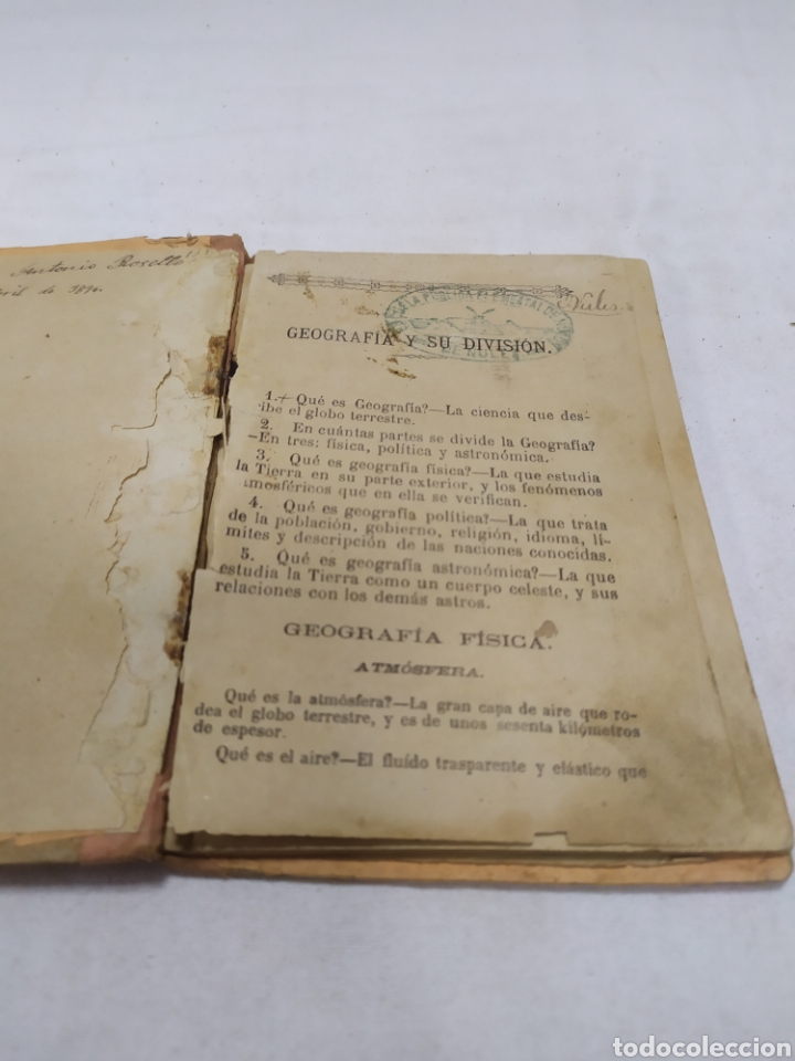 Libros antiguos: Geograf&iacute;a, Bartolom&eacute; Tortes - Foto 3
