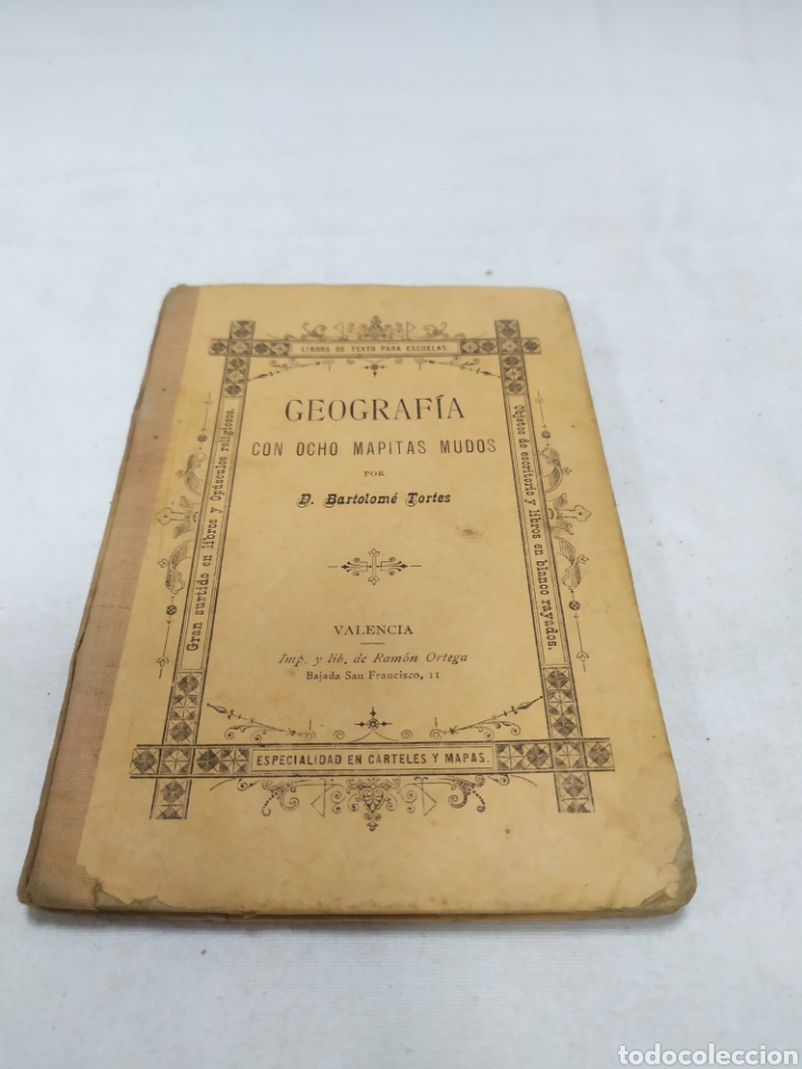 Libros antiguos: Geograf&iacute;a, Bartolom&eacute; Tortes - Foto 1