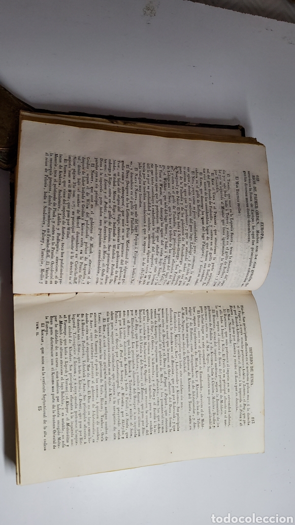 Libros antiguos: Compendio de geograf&iacute;a universal 1836 - Foto 5