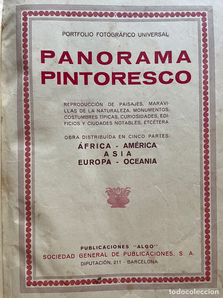 Libros antiguos: Panorama pintoresco - Foto 1