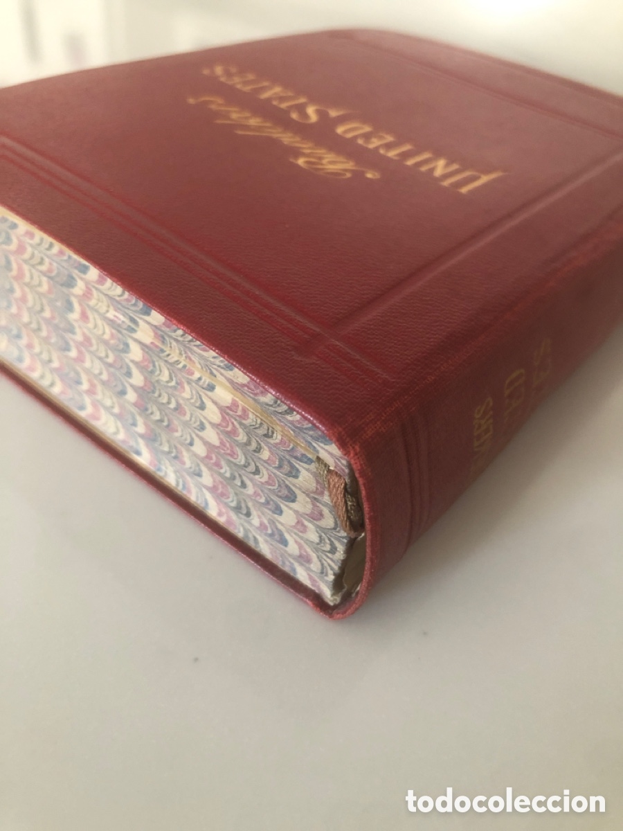 Libros antiguos: Baedeker Estados Unidos - Foto 4