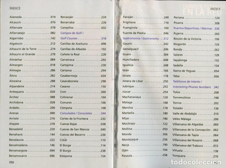 Libros antiguos: GU&Iacute;A COSTA DEL SOL / GUIDE COSTA DEL SOL. - Foto 3