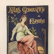 Libri antichi: ATLAS GEOGRÁFICO DE ESPAÑA - EDITORIAL ALBERTO MARTIN - AÑO 1900. Lote 366254696