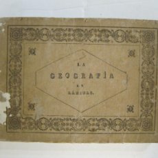 Libros antiguos: LA GEOGRAFIA EN LAMINAS-AÑO 1834-LIBRO CON GRABADOS-VER FOTOS-(K-7854). Lote 371172376