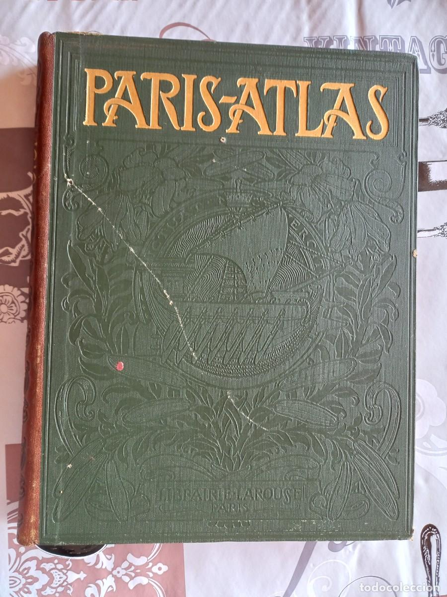 PARIS-ATLAS Fernand Bournon 洋書 古書 parís-atlas - fernand bournon - librairie larou - Buy Antique