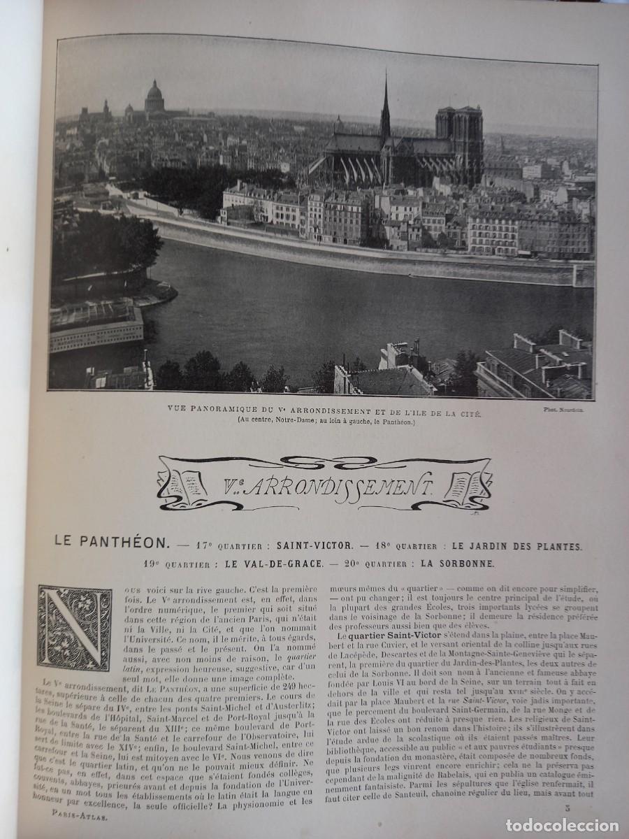 parís-atlas - fernand bournon - librairie larou - Buy Antique