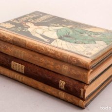 Libros antiguos: ESPAÑA REGIONAL - CEFERINO ROCAFORT Y CASIMITO DALMAU - 4 VOLS. COMPLETO - 1913-19. Lote 381032164
