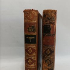 Libros antiguos: HISTORY OF THE CONQUEST OF PERU WILLIAM H. PRESCOTT EDITORIAL: RICHARD BENTLY, 1847