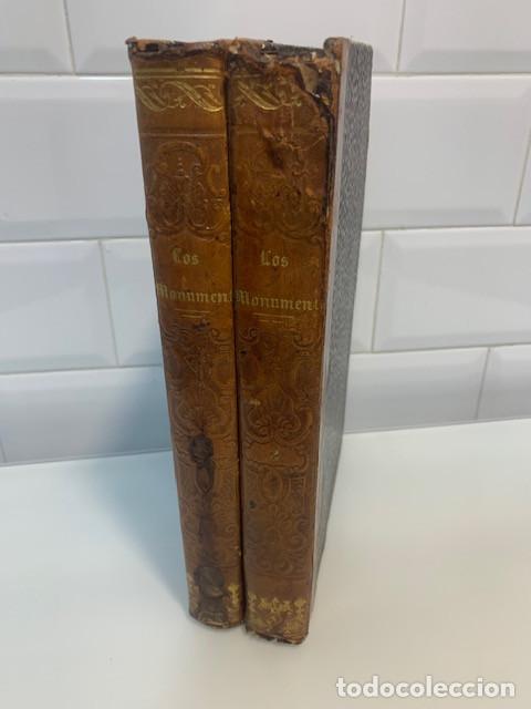Old books: MONUMENTOS DE TODOS LOS PUEBLOS POR M ERNESTO BRETON 1848 2 TOMOS