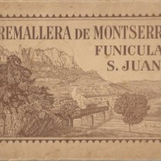 Libros antiguos: CREMALLERA DE MONTSERRAT FUNICULAR S. JUAN-192?. Lote 401895934