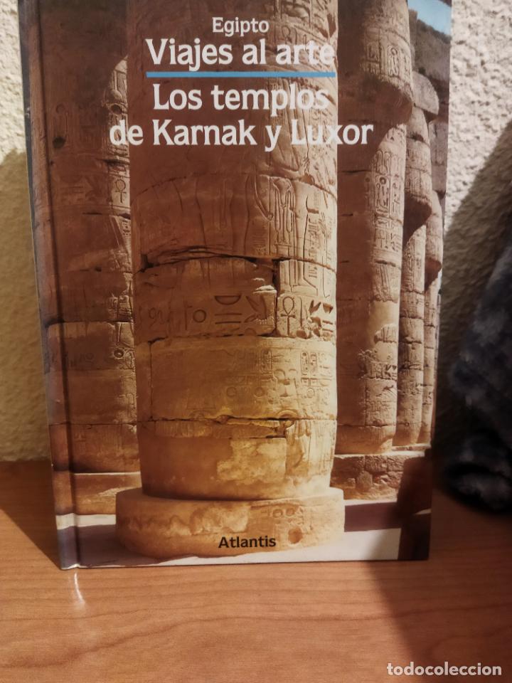 Libros antiguos: Los templos de karnak y luxor - Foto 1