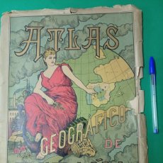 Libros antiguos: ANTIGUO ATLAS GEOGRAFICO DE ESPAÑA. ALBERTO MARTIN, EDITOR. BARCELONA 1900. CUADERNOS: 1 AL 65