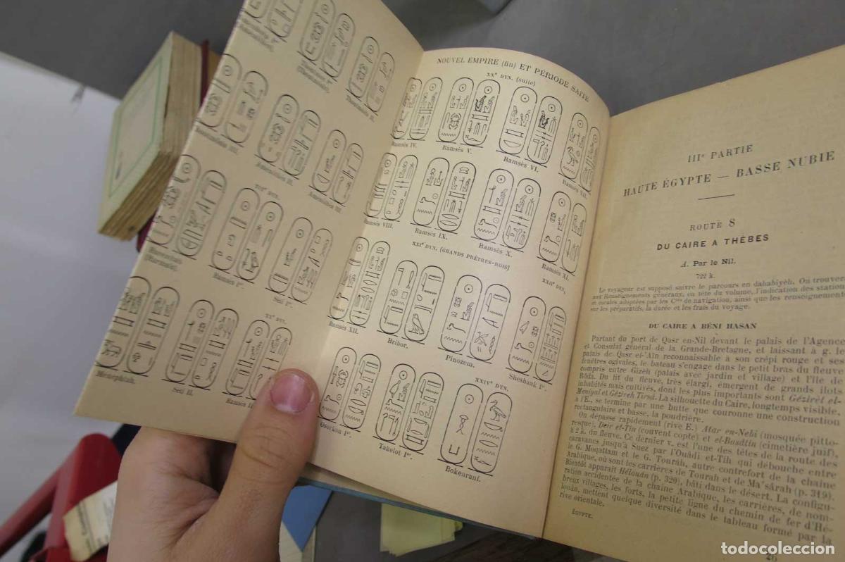 Libros antiguos: Guides Joanne. EGYPTE - Foto 2