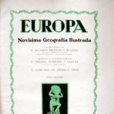 Libros antiguos: T25 NOVISIMA GEOGRAFIA ILUSTRADA ED. SEGUÍ: 6 VOLUMENES 1930'S