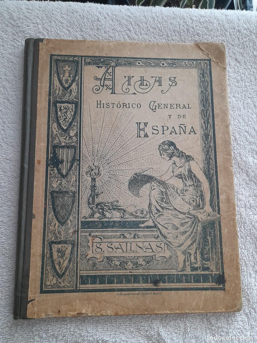 Libros antiguos: ATLAS HISTORICO - Foto 1