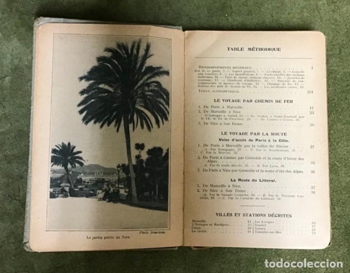 Libros antiguos: LA C&Ocirc;TE D&rsquo; AZUR 1925 - Foto 4