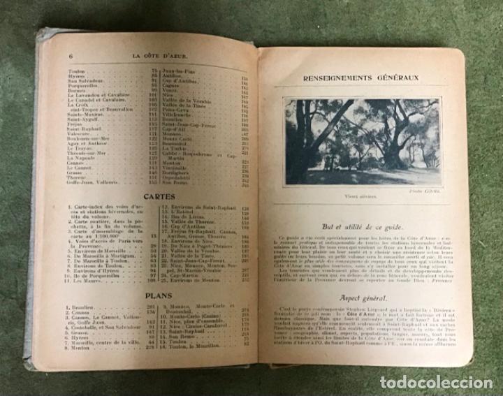 Libros antiguos: LA C&Ocirc;TE D&rsquo; AZUR 1925 - Foto 10