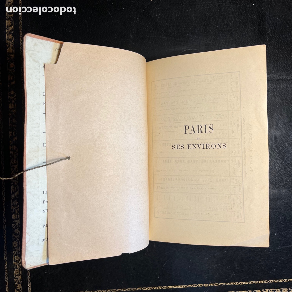 Libros antiguos: Baedeker de Par&iacute;s - Foto 3