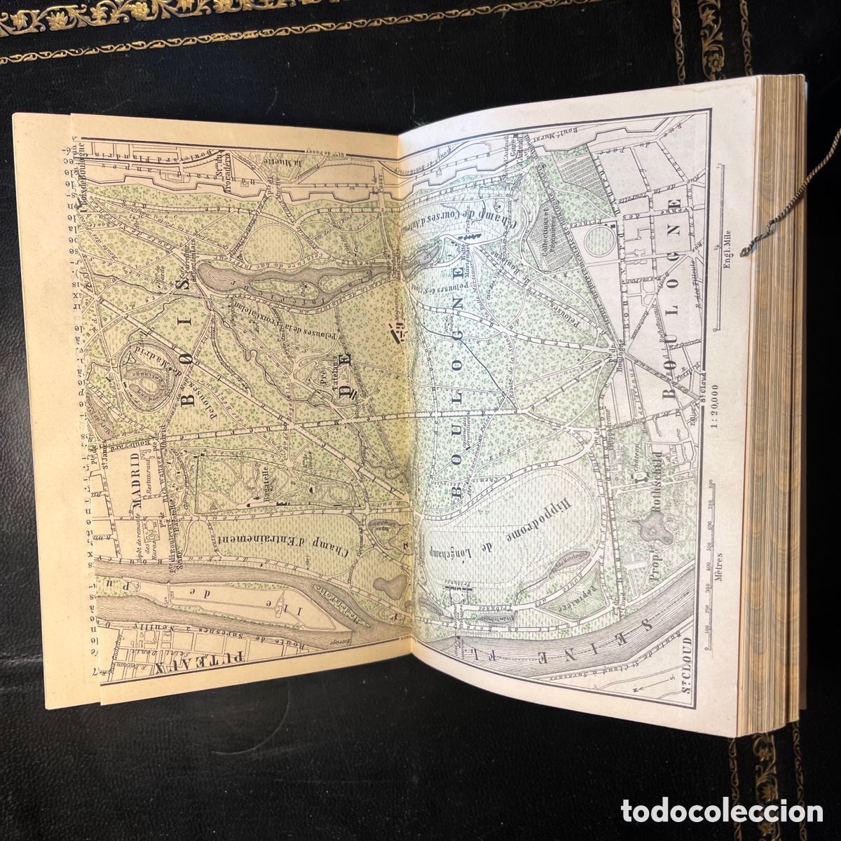 Libros antiguos: Baedeker de Par&iacute;s - Foto 4