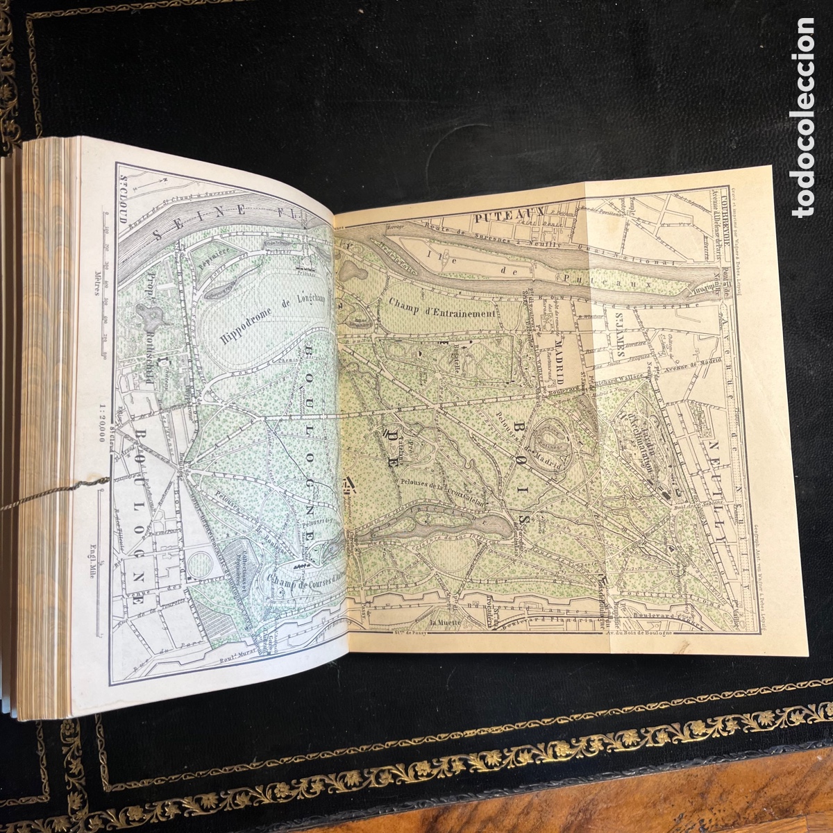 Libros antiguos: Baedeker de Par&iacute;s - Foto 5