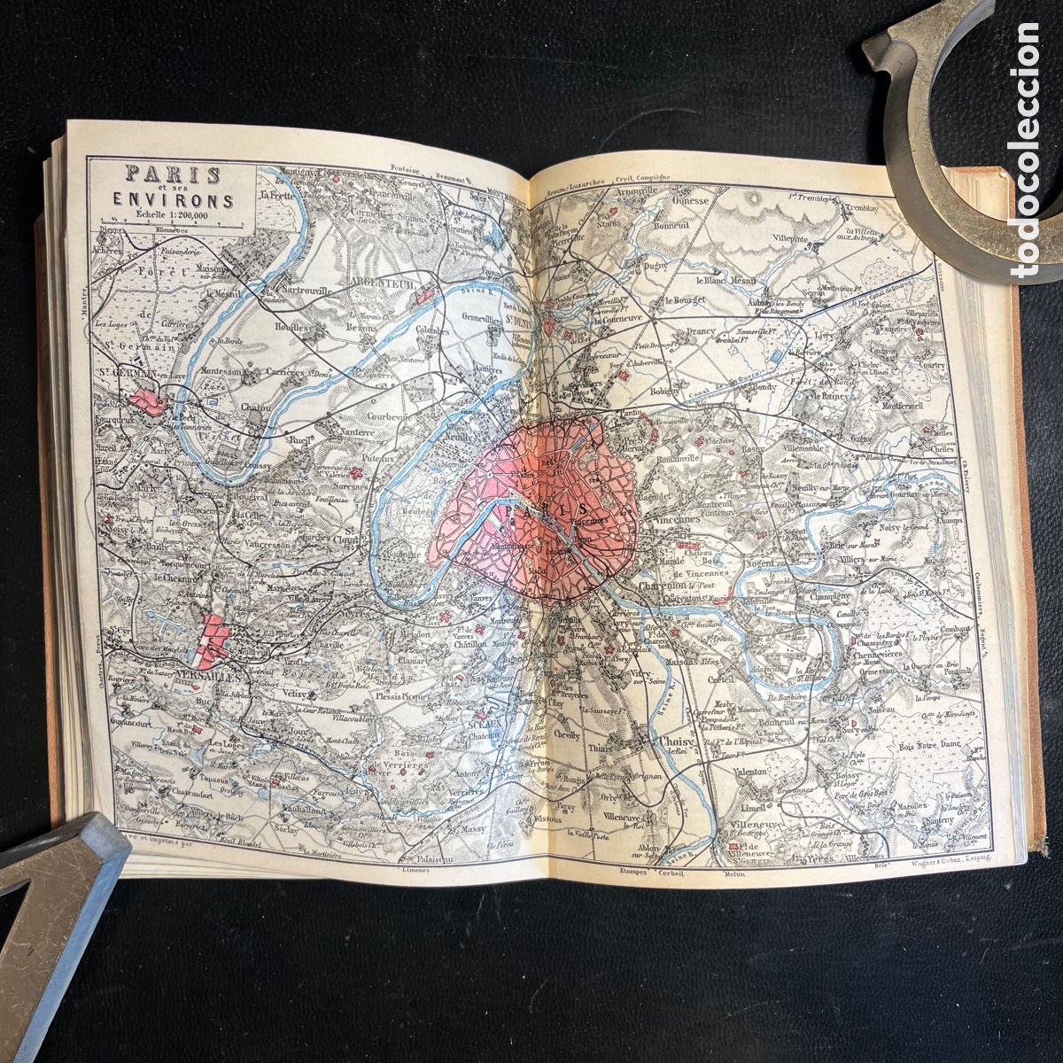 Libros antiguos: Baedeker de Par&iacute;s - Foto 6