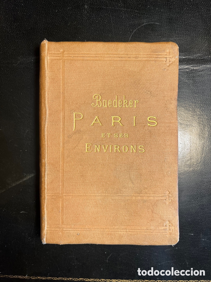Libros antiguos: Baedeker de Par&iacute;s - Foto 1