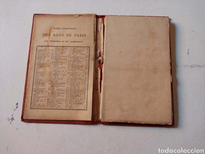 Libros antiguos: Nouveau plan de PARIS 1889 - Foto 16