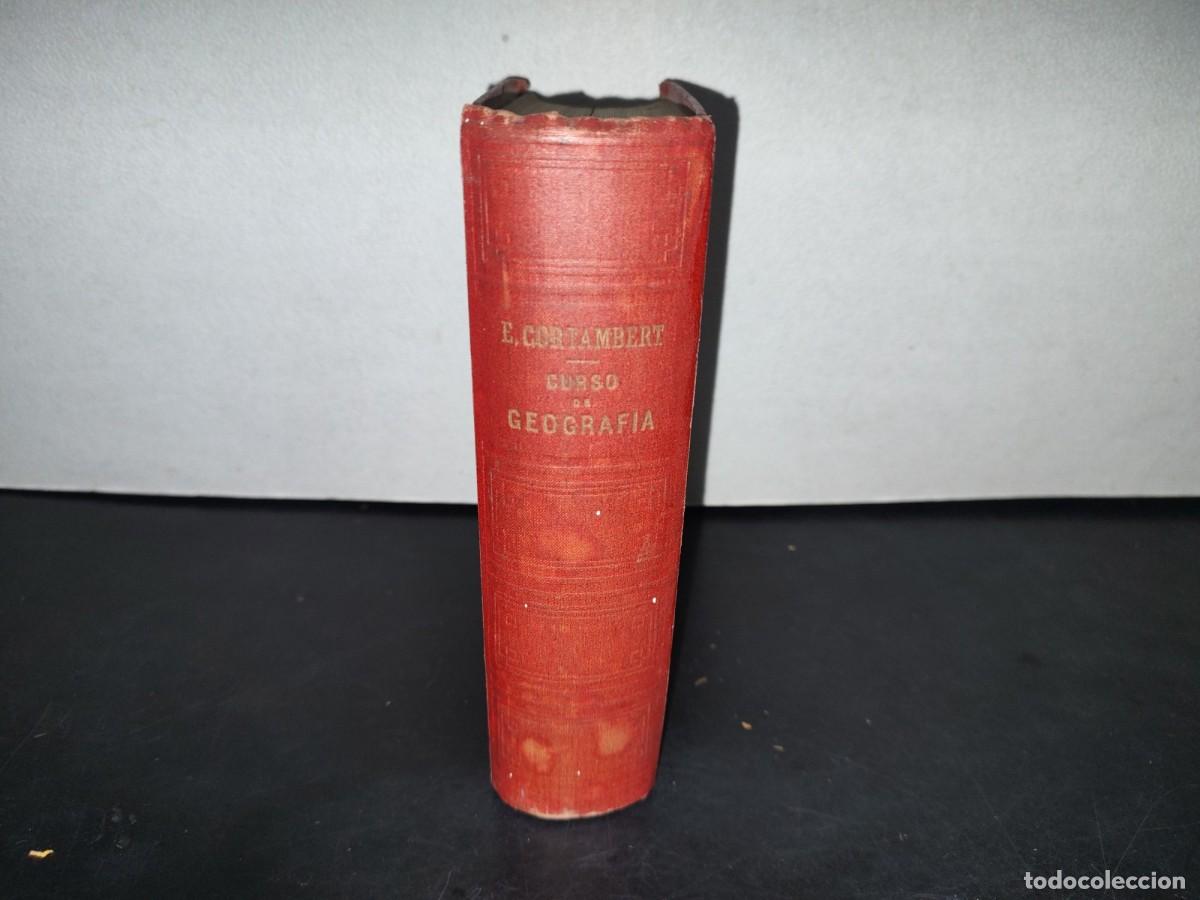 Libros antiguos: 29- CURSO DE GEOGRAF&Iacute;A - E. CORTAMBERT - 1895 - Foto 3
