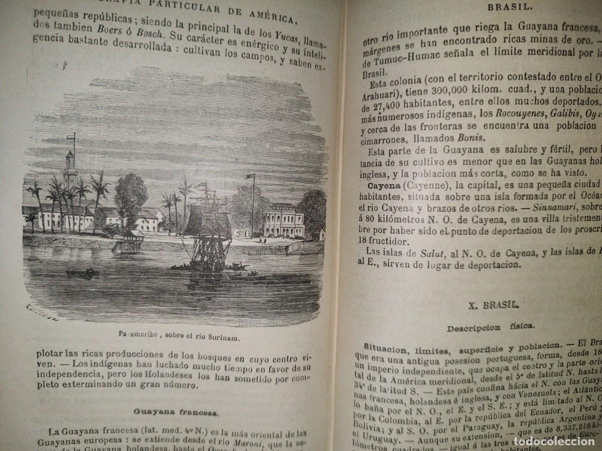 Libros antiguos: 29- CURSO DE GEOGRAF&Iacute;A - E. CORTAMBERT - 1895 - Foto 23