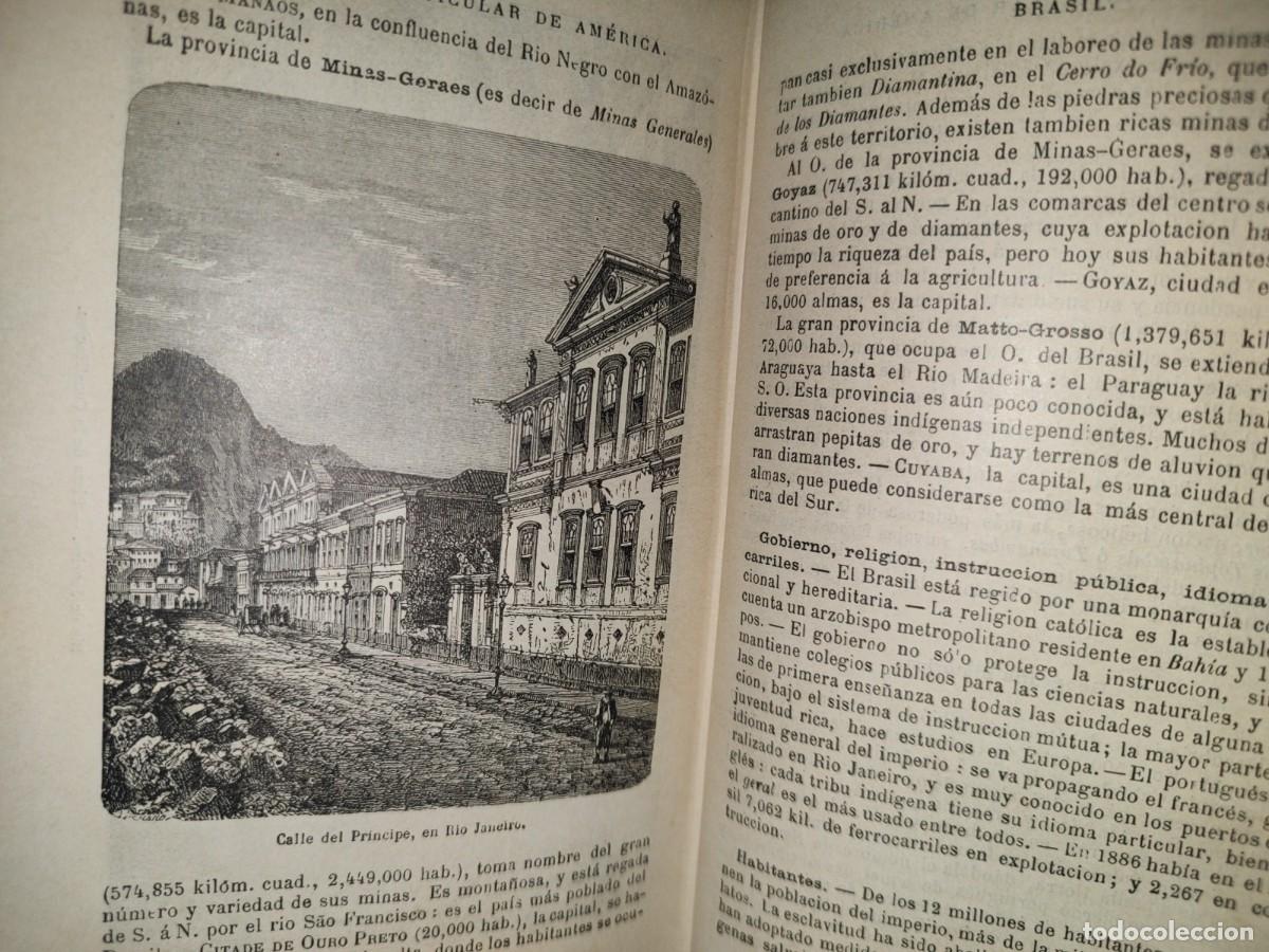 Libros antiguos: 29- CURSO DE GEOGRAF&Iacute;A - E. CORTAMBERT - 1895 - Foto 24