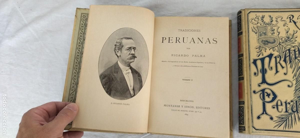 Libros antiguos: Tradiciones Peruanas - Foto 4