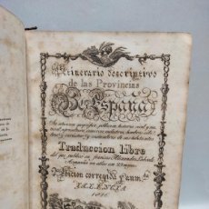 Libros antiguos: 1826 - ITINERARIO DESCRIPTIVO DE LAS PROVINCIAS DE ESPAÑA - TOMO I - ALEXANDRO LABORDE