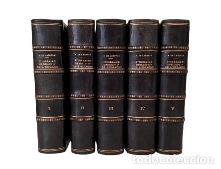 Antiquarische B&uuml;cher: ITIN&Eacute;RAIRE DESCRIPTIF DE L' ESPAGNE ET TABLEAU &Eacute;L&Eacute;MENTAIRE (1808) ALEXANDRE LABORDE