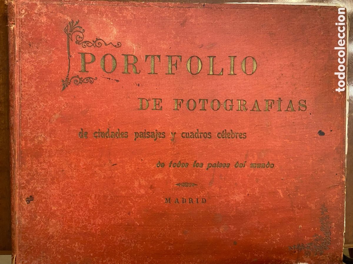 Libri antichi: ANTIGUO PORTFOLIO DE FOTOGRAFIAS