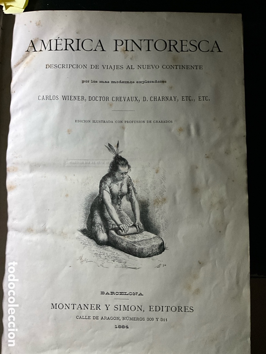 Libros antiguos: Am&eacute;rica pintoresca - Foto 1