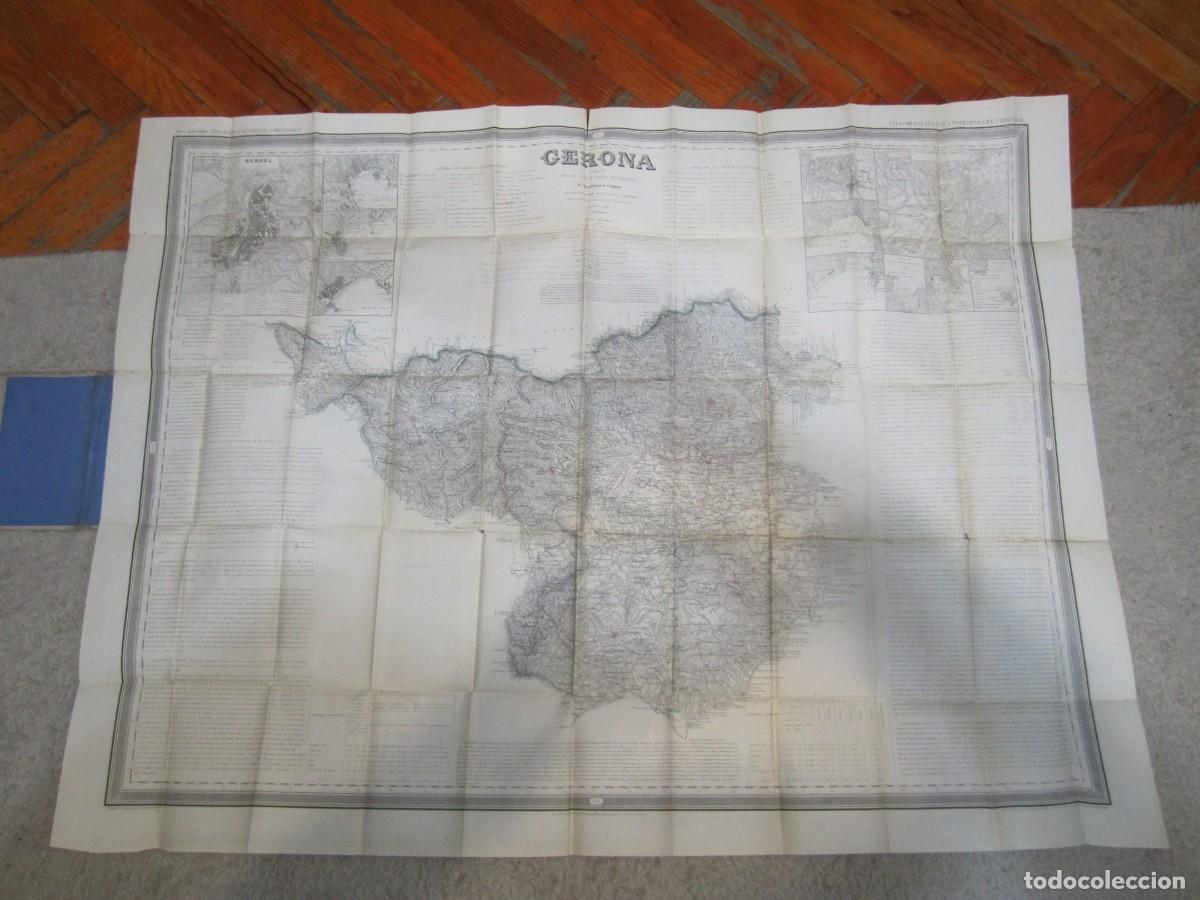 Libri antichi: ATLAS DE ESPA&Ntilde;A Y SUS POSESIONES DE ULTRAMAR.FCO. COELLO --GERONA -1849 -MADRID