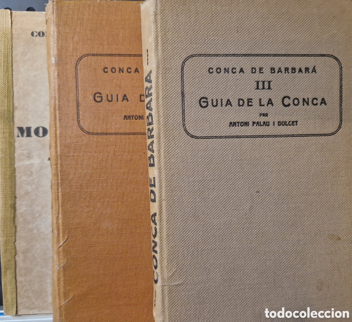 Antiquarische B&uuml;cher: Conca de Barber&aacute;&rdquo; (3 volumenes), Antoni Palau, Montblanc, Poblet y La Conca, 1931-1932