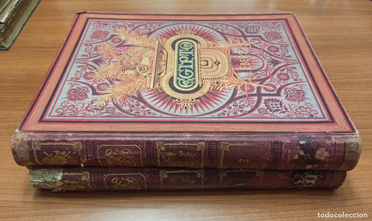Libros antiguos: 1899. EGIPTO. JORGE EBERS. 2 TOMOS - Foto 2