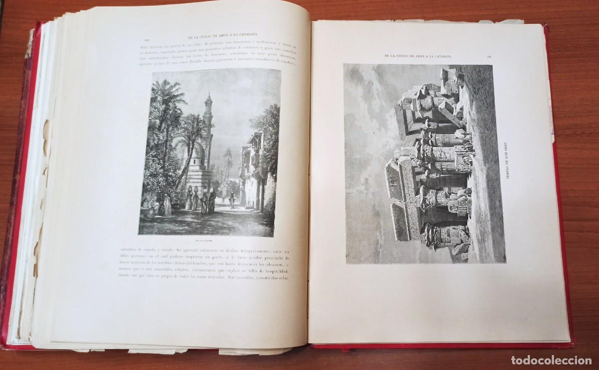 Libros antiguos: 1899. EGIPTO. JORGE EBERS. 2 TOMOS - Foto 5