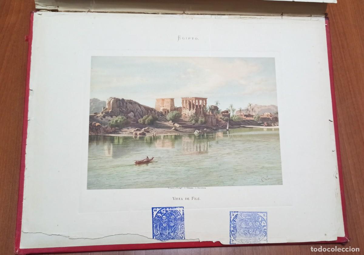 Libros antiguos: 1899. EGIPTO. JORGE EBERS. 2 TOMOS - Foto 6
