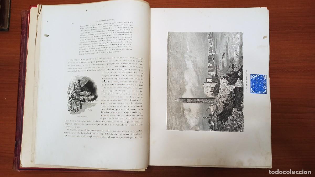 Libros antiguos: 1899. EGIPTO. JORGE EBERS. 2 TOMOS - Foto 11