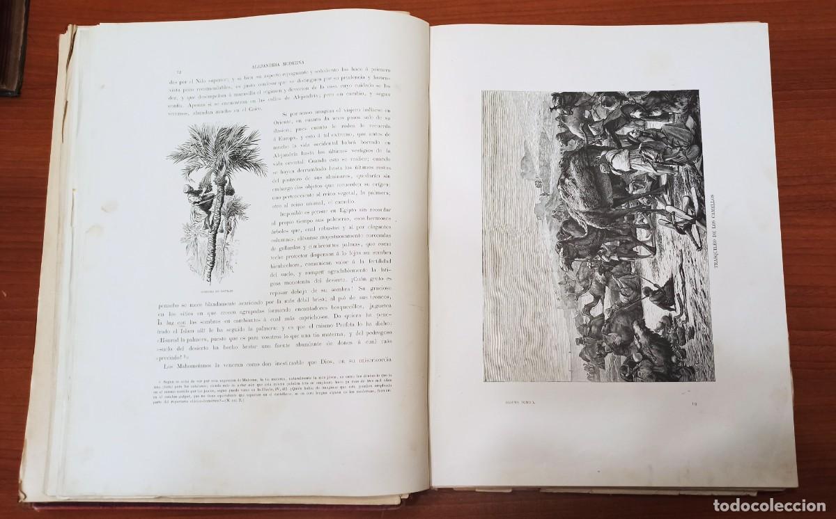 Libros antiguos: 1899. EGIPTO. JORGE EBERS. 2 TOMOS - Foto 12
