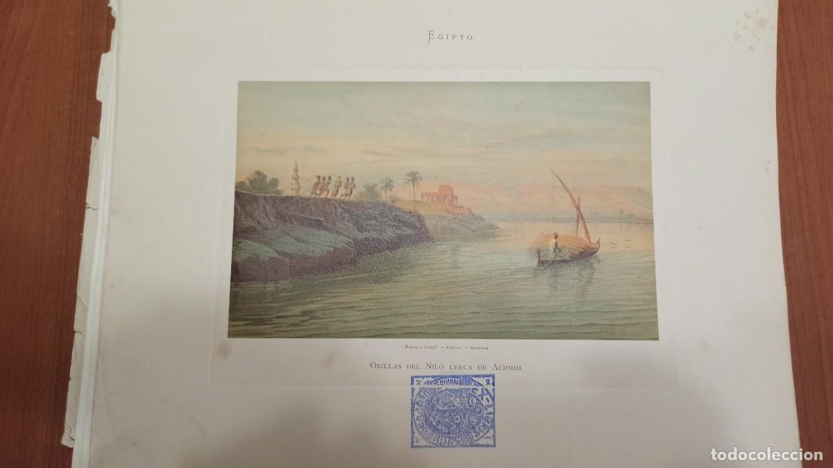 Libros antiguos: 1899. EGIPTO. JORGE EBERS. 2 TOMOS - Foto 15