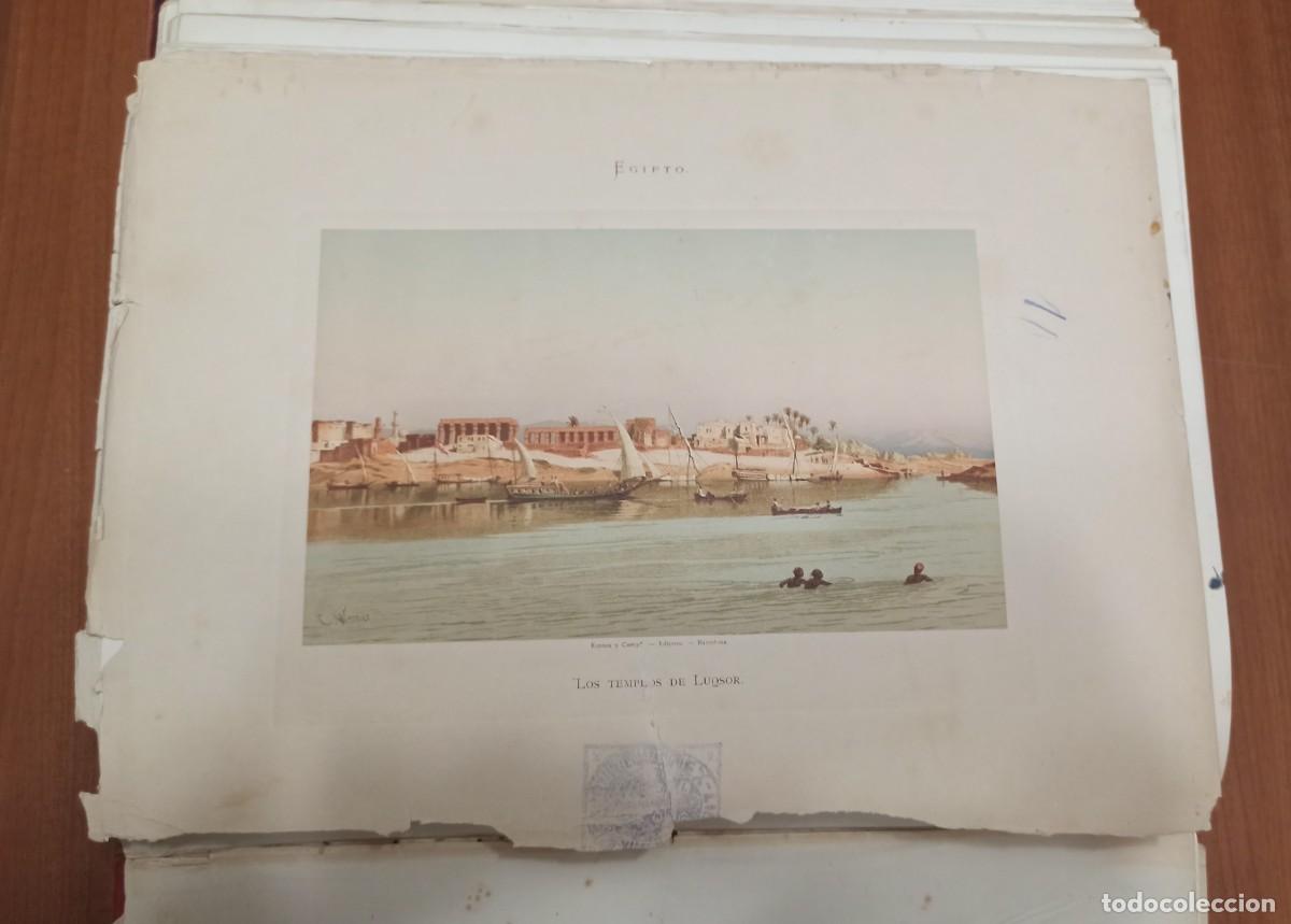 Libros antiguos: 1899. EGIPTO. JORGE EBERS. 2 TOMOS - Foto 17